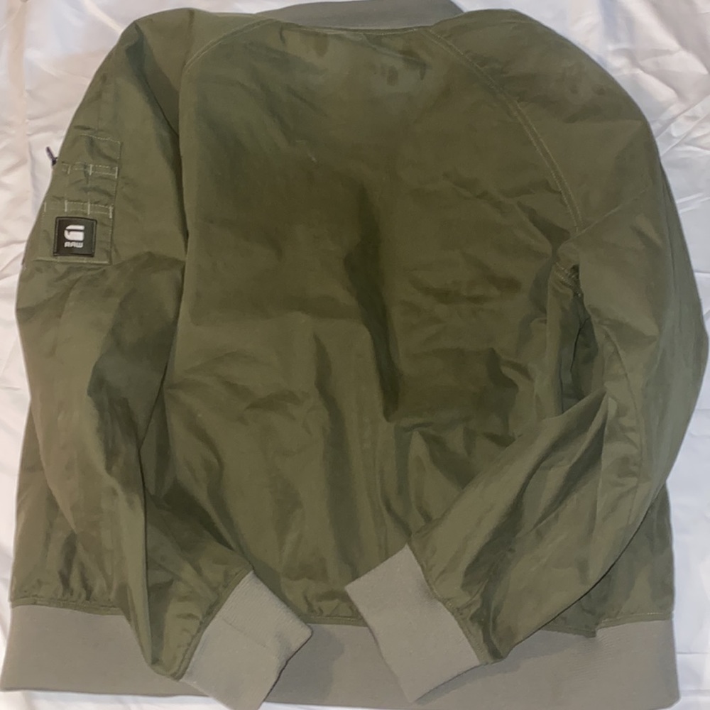 Gstar mens lightweight jacket olive - Picture 3 of 3